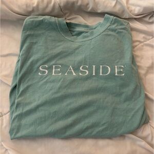 Teal seaside shirt